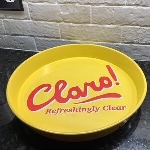 Vintage Bavarian “Claro!” Serving Tray